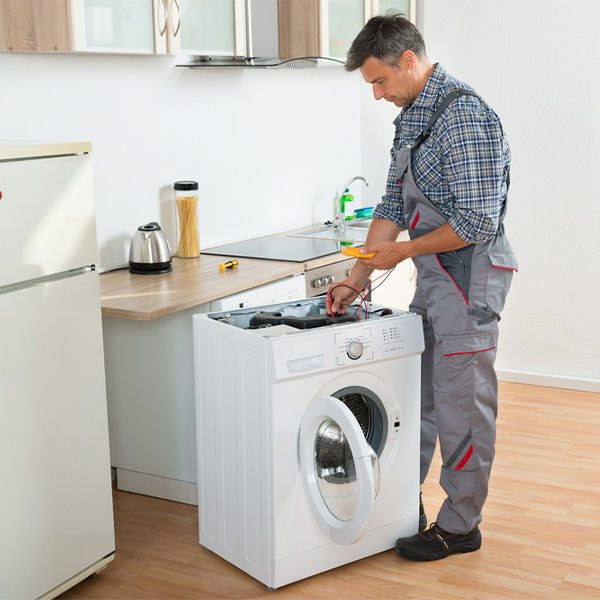 do you offer any warranties or guarantees on your washer repair work in Delphia